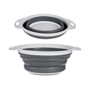 Sieb Kinvara 81604 81604 Weiß Grau Polypropylen TPR 25 x 20 x 8,5 c...