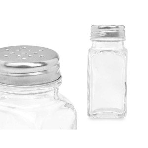 Salt cellar Vivalto YHP-F0409/DH12 YHP-F0409/DH12 Transparent Metal...