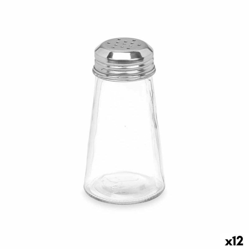 Salt cellar Vivalto YHP-SZ24/DH12 YHP-SZ24/DH12 Transparent Metal G...