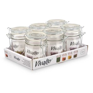 Glasgefäß Vivalto 04-9411 04-9411 Durchsichtig 150 ml (6 Stück) |  ...