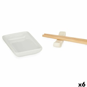 Sushi-Set Kinvara 1249SJ4111 1249SJ4111 Weiß Bambus Porzellan 27,5 ...