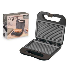 Machine à sandwich Argon K-901B/G Noir Acier 750 W |  Appareils à s...