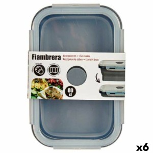 Lunchbox Kinvara CH19130-2 CH19130-2 Grau Durchsichtig ABS 800 ml (...
