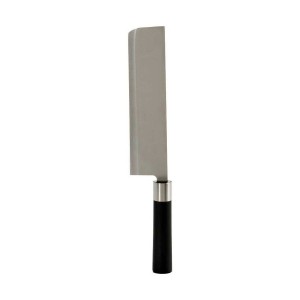 Küchenbeil Kinvara KT11-5604S08 Schwarz Silberfarben Edelstahl Kuns...