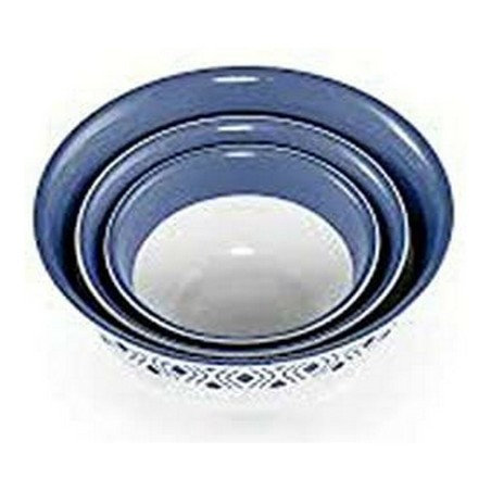 Bowl Stefanplast 55201 55201 Blue Plastic 29,5 x 13 x 29,5 cm 3 Pie...