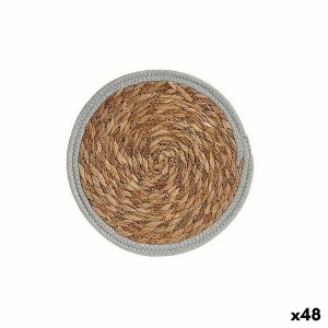 Untersetzer Gift Decor 89717 89717 Grau natürlich Naturfaser Ø 30 c...