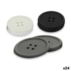 Untersetzer Kinvara CH52542-13-D Weiß Schwarz Grau Silikon Schaltfl...
