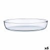 Serving Platter Pasabahce 1001117-59074 Borcam Oval 3,3 L 25 x 6,5 ...
