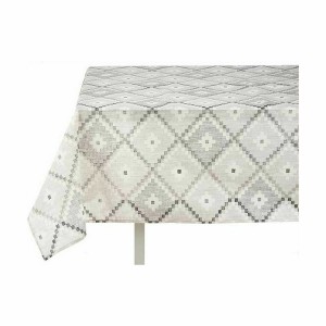 Fleckenabweisende Tischdecke Kinvara ROMBOS-G ROMBOS-G Grau Abdecku...