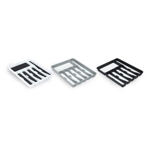 Besteckkasten Kinvara CN11979-9 CN11979-9 Weiß Schwarz Grau Kautsch...