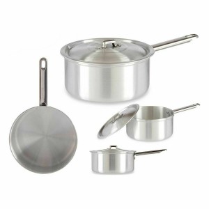 Topf mit Deckel Kinvara 100020 100020 Silberfarben Aluminium 2 L 20...