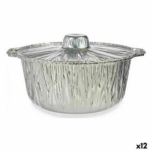 Töpfe und Pfannen Kinvara 66106 66106 Silber Einwegartikel mit Deck...