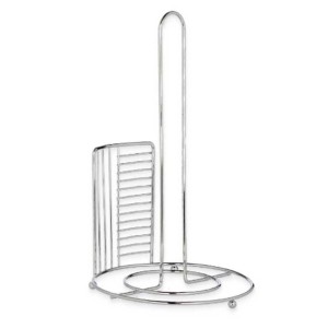 Küchenpapierrollenhalterung Kinvara W7728-3-CHROME Silberfarben Met...