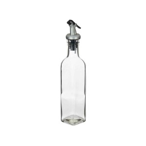 Ölfläschchen Vivalto YHP-F0421A/DH12 Durchsichtig Glas Stahl 250 ml...