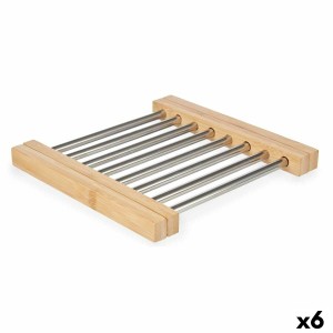 Untersetzer Kinvara 90951 90951 Braun Silberfarben Silber Metall Ba...