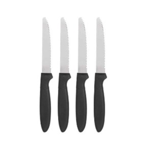 Messerset Kinvara CN-KT172244F CN-KT172244F Schwarz Silberfarben Ed...