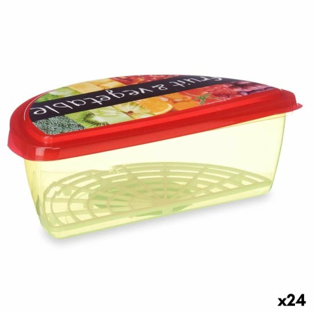 Lunch box Leknes TP581-3 TP581-3 Multicolour Plastic 1,2 L Fruits a...