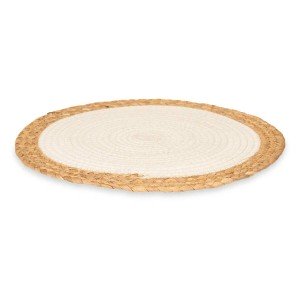 Table Mat Kinvara TS23885-W TS23885-W White Brown Cotton Marine alg...