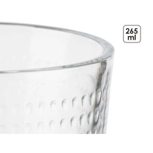 Set of glasses Vivalto 79064 79064 Transparent Glass Points 265 ml ...