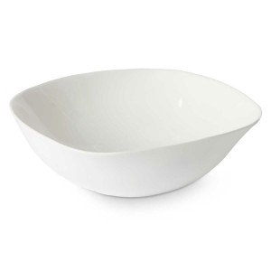 Bol Vivalto LFW-75 LFW-75 Blanc Verre opalin Carré 17,5 x 6 x 17,5 ...