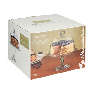 Plat à tarte Transparent verre 26 x 26 x 26 cm (2 Unités) |  Assiet...