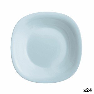 Deep Plate Luminarc Carine Paradise Blue Glass 21 cm (24 Units) |  ...