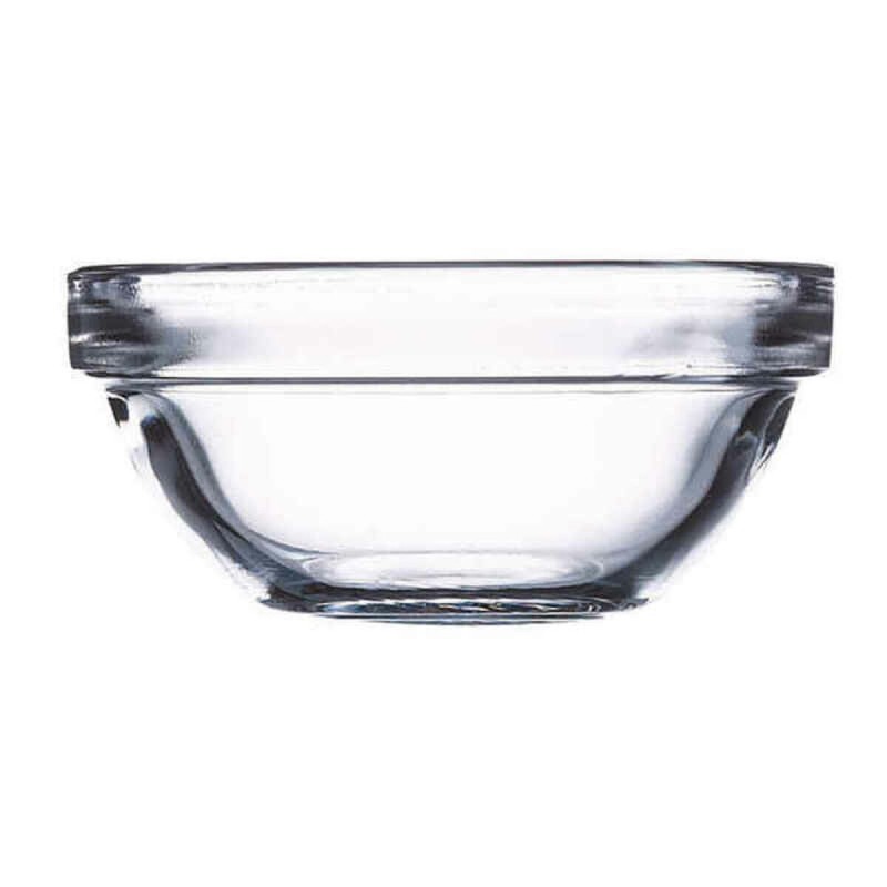 Salatschüssel Luminarc Apilable Durchsichtig Glas 8 cm 6 Stücke (6 ...
