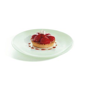 Dessert dish Luminarc Diwali Paradise Green Glass 19 cm (24 Units) ...