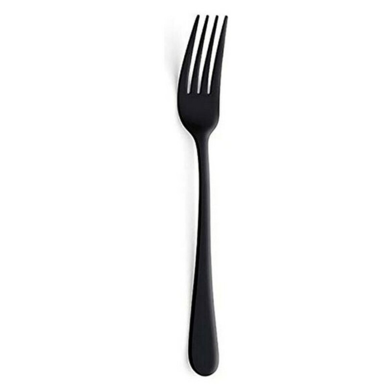 Gabel-Set Amefa Austin Negro (12 pcs) Schwarz Metall 20,7 cm (12 St...