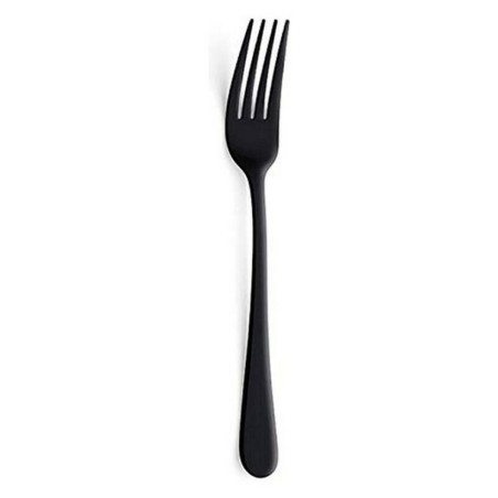 Gabel-Set Amefa Austin Negro (12 pcs) Schwarz Metall 20,7 cm (12 St...