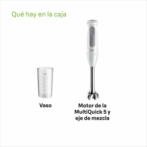 Hand-held Blender Braun MultiQuick 5 MQ 50001 M 1000 W White |  Ble...