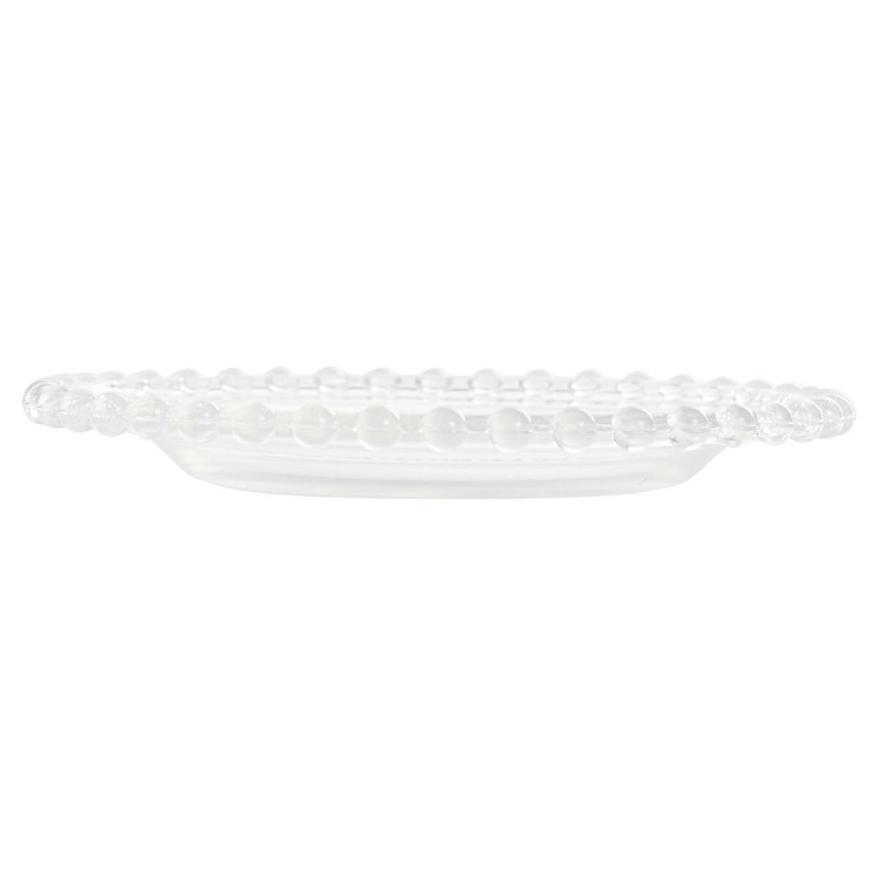 Flat Plate Home ESPRIT Transparent Crystal 15,6 x 15,6 x 1,7 cm |  ...