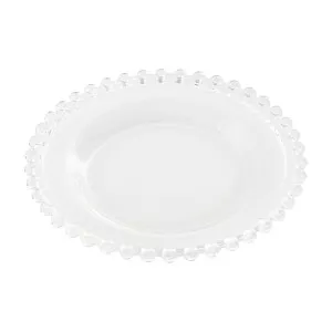 Flat Plate Home ESPRIT Transparent Crystal 15,6 x 15,6 x 1,7 cm |  ...