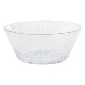 Salad Bowl Home ESPRIT Transparent 22 x 22 x 9,5 cm |  Lunch boxes,...