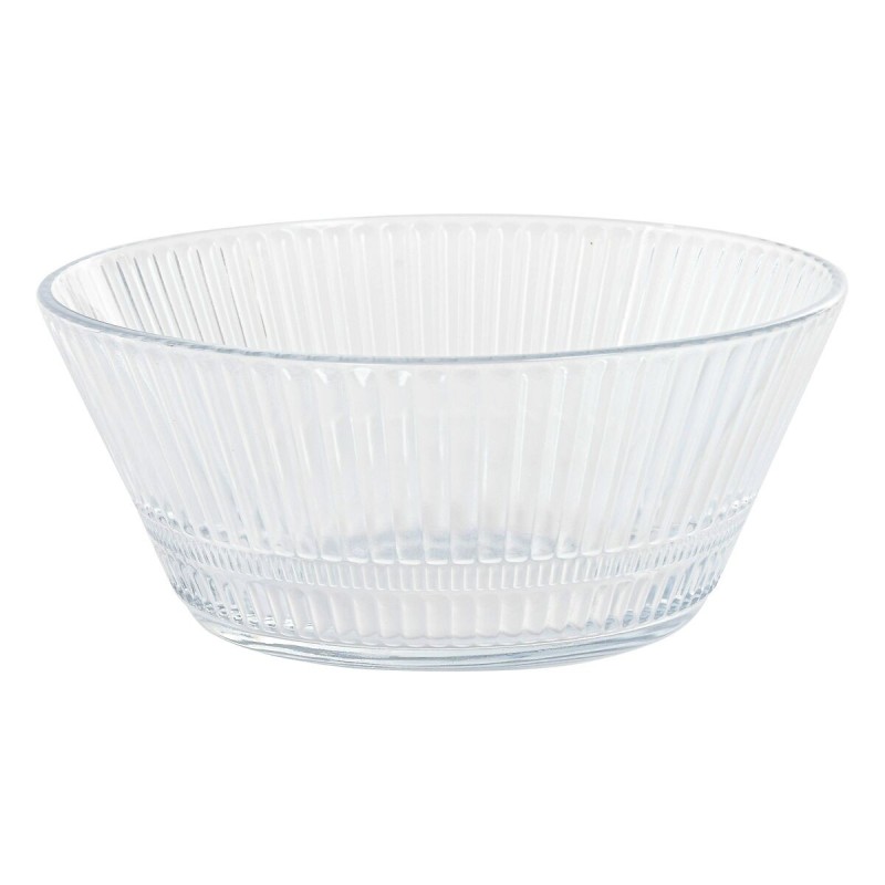 Saladier Home ESPRIT Transparent 22 x 22 x 9,5 cm |  Boîtes déjeune...