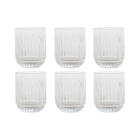 Gläserset Home ESPRIT Durchsichtig Kristall 275 ml (6 Stück) |  Glä...