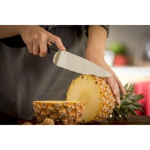 Kitchen Knife Tefal K23207 Black 7" Stainless steel 20 cm