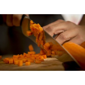 Kitchen Knife Tefal K23207 Black 7" Stainless steel 20 cm