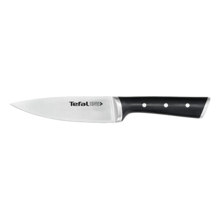 Kitchen Knife Tefal K23203 Black 7" Stainless steel Plastic 15 cm