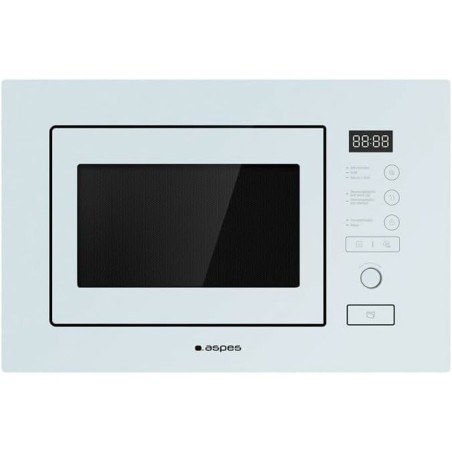 Mikrowelle mit Grill Aspes AMWI2800DGB Weiß 800 W 20 L |  Mikrowell...