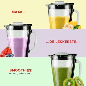Cup Blender Bourgini 213002 1400 W 1,75 L |  Blenders   | Chef Up