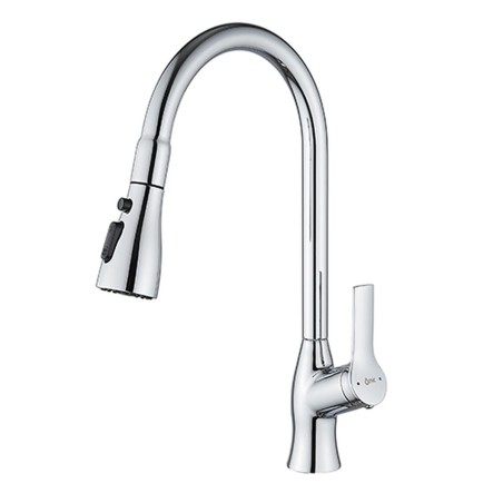 Mischbatterie Fontastock Chrom Edelstahl Messing Keramik Zinklegier...