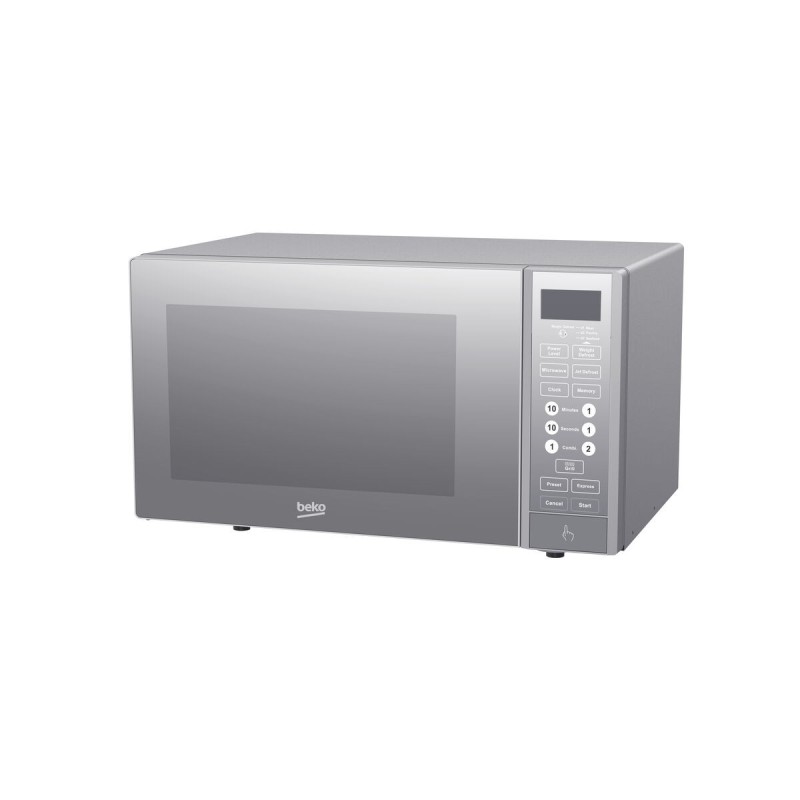 Mikrowelle mit Grill BEKO MGF23330S  23L Silberfarben 900 W 23 L | ...