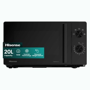Mikrowelle Hisense H20MOBP1HI Schwarz 700 W 20 L |  Mikrowellenherd...