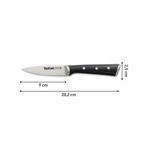Kitchen Knife Tefal K2320514 ICE FO Black Stainless steel 9 cm