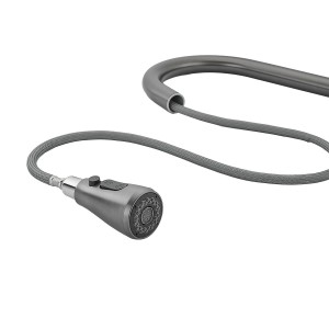 Mixer Tap Fontastock Grey Stainless steel Ceramic C-shaped |  Taps ...
