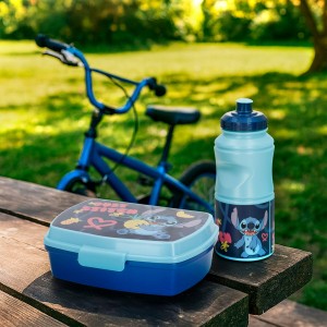 Lunch box Stitch 380 ml 17 x 5,5 x 13,5 cm Bottle (6 Units) |  Lunc...