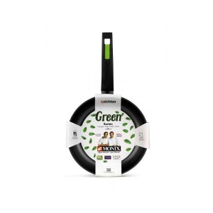 Pfanne Monix GREEN   18CM Schwarz grün Metall Aluminium Bakelit Ø 1...