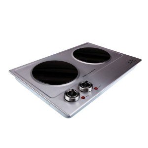 Portable Ceramic Hob JATA V532 2400W Silver Steel 2400 W |  Stoves ...