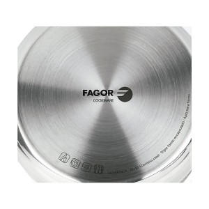 Casserole FAGOR Silverinox Acier inoxydable 18/10 Chrome (Ø 12 x 6,...